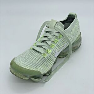 Nike Air VaporMax Flyknit 3 Shoes Women’s 6.5 Jade Aura White AJ6910-300 Sports
